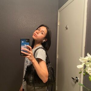 free people black baby Emerson tote!!!